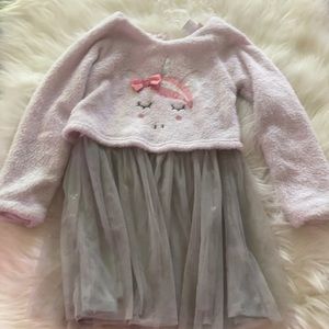 Girls size 5 sweater dress